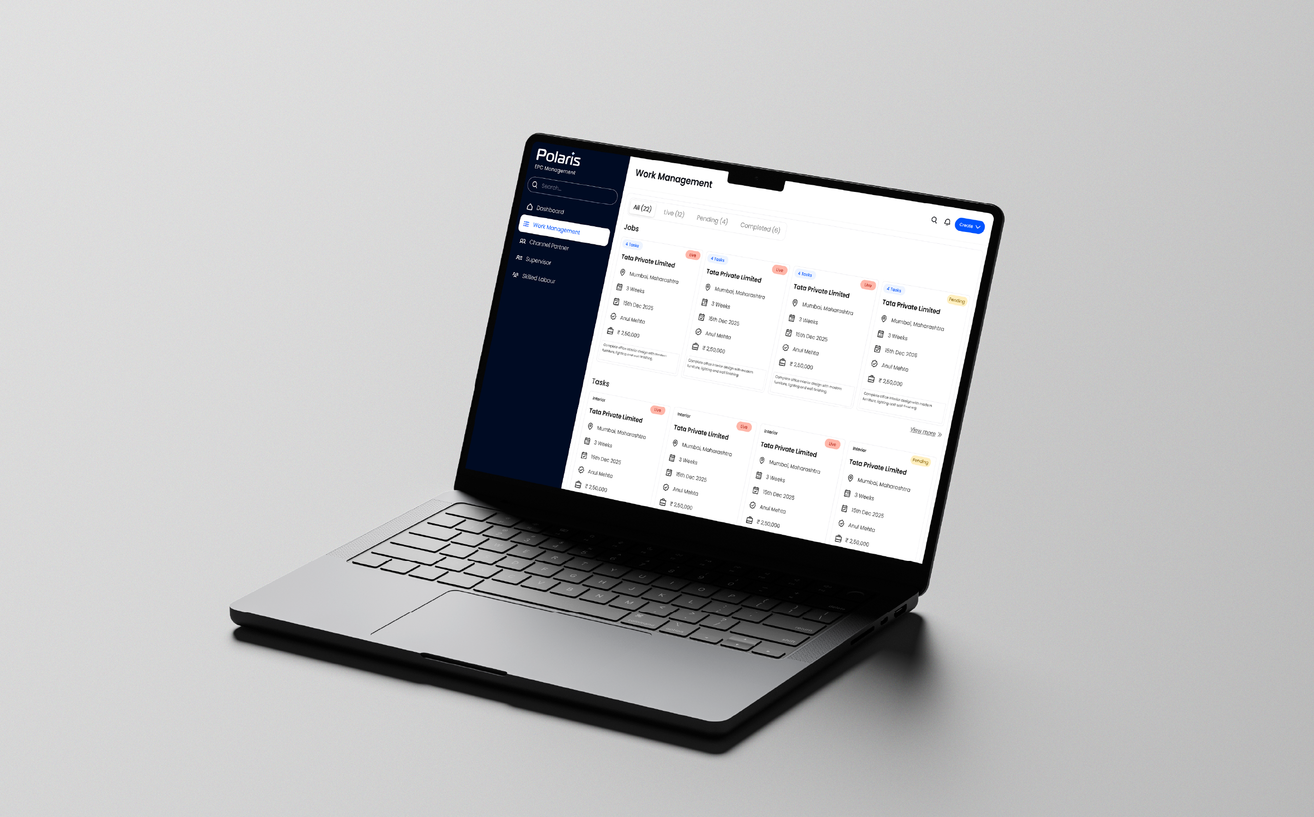 OperOn an EPC Management Platform